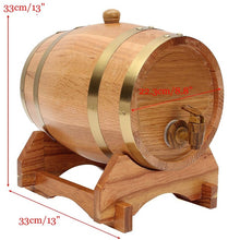 Load image into Gallery viewer, 1.5/5/10/20L Oak Pine Wine Barrel Storage Special Barrel Storage Bucket Beer Casks More Mellow And Flavorful
