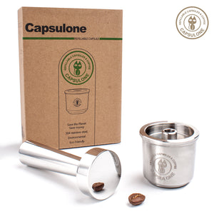 Capsulone Refillable  capsule pod resuable Filter cup fit for illy Coffee Machine  Metal Stainless Steel Coffee capsule