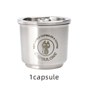 Capsulone Refillable  capsule pod resuable Filter cup fit for illy Coffee Machine  Metal Stainless Steel Coffee capsule