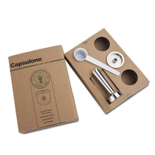 Load image into Gallery viewer, Capsulone Refillable  capsule pod resuable Filter cup fit for illy Coffee Machine  Metal Stainless Steel Coffee capsule

