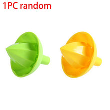 Load image into Gallery viewer, 1Pcs Kitchen Accessories Manual Plastic Fruit Tool Orange Lemon Squeezer Juicer Machine Portable Citrus Juicer
