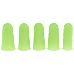 Silicone Thumb Knife Finger Protector Vegetable Harvesting Knife Plant Blade Scissors Cutting Rings Garden Gloves