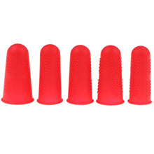 Load image into Gallery viewer, Silicone Thumb Knife Finger Protector Vegetable Harvesting Knife Plant Blade Scissors Cutting Rings Garden Gloves
