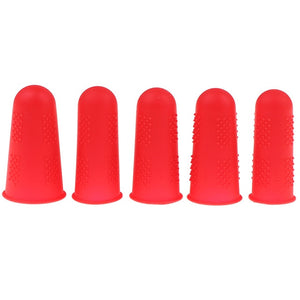 Silicone Thumb Knife Finger Protector Vegetable Harvesting Knife Plant Blade Scissors Cutting Rings Garden Gloves