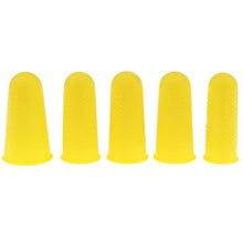 Load image into Gallery viewer, Silicone Thumb Knife Finger Protector Vegetable Harvesting Knife Plant Blade Scissors Cutting Rings Garden Gloves
