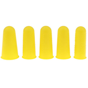 Silicone Thumb Knife Finger Protector Vegetable Harvesting Knife Plant Blade Scissors Cutting Rings Garden Gloves