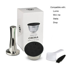 Load image into Gallery viewer, 2020  New Fashion Comfortable Multi-pattern Household Stainless Steel Coffee Filter Reusable Coffee Capsule Make For Dolce Gusto
