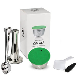 2020  New Fashion Comfortable Multi-pattern Household Stainless Steel Coffee Filter Reusable Coffee Capsule Make For Dolce Gusto