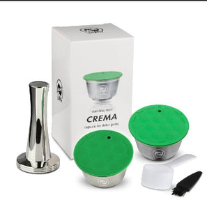 2020  New Fashion Comfortable Multi-pattern Household Stainless Steel Coffee Filter Reusable Coffee Capsule Make For Dolce Gusto