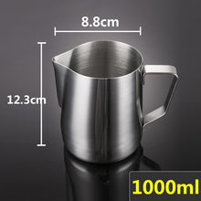 Load image into Gallery viewer, 1.2/1L Stainless Steel Coffee Pot Long Spout Kettle Gooseneck Drip Coffee Kettle Thermo Maker With Thermometer Pour Over Teapot
