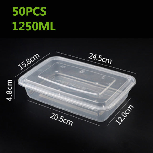 10pcs Disposable kraft paper square lunch box thickened takeaway packaging  boxes food fruit salad container cup with lid 500ML - AliExpress